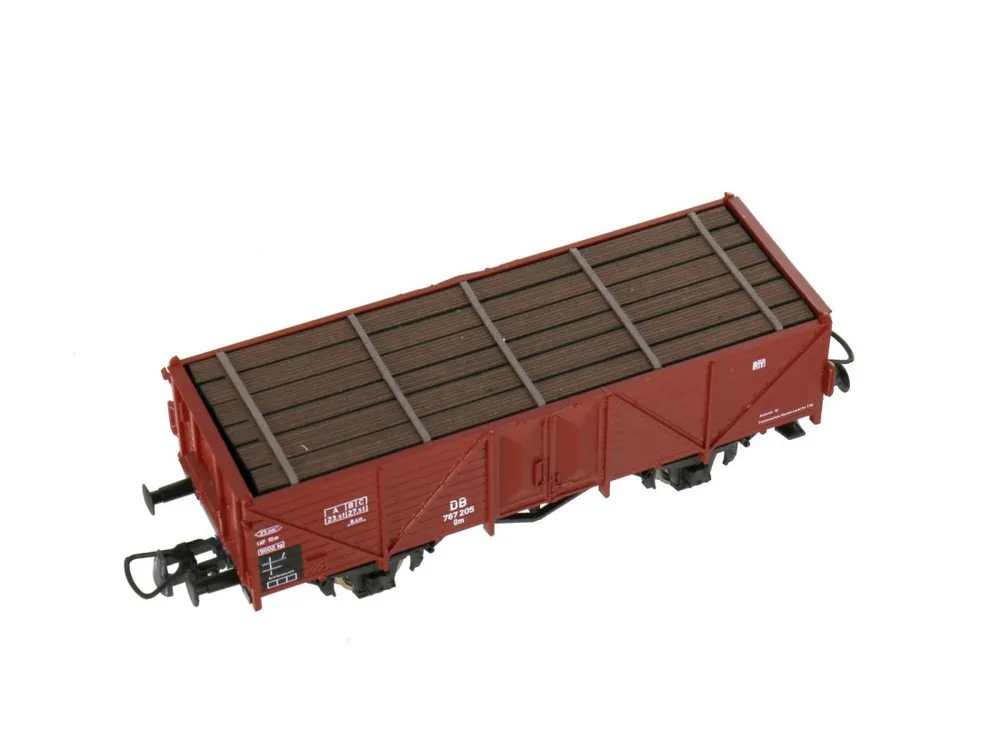 Neu Modellbahn Union MU-H0-F00053 H0 Ladegut für Güterwagen Om gehobelte Bretter dunkel 89 x 29 mm