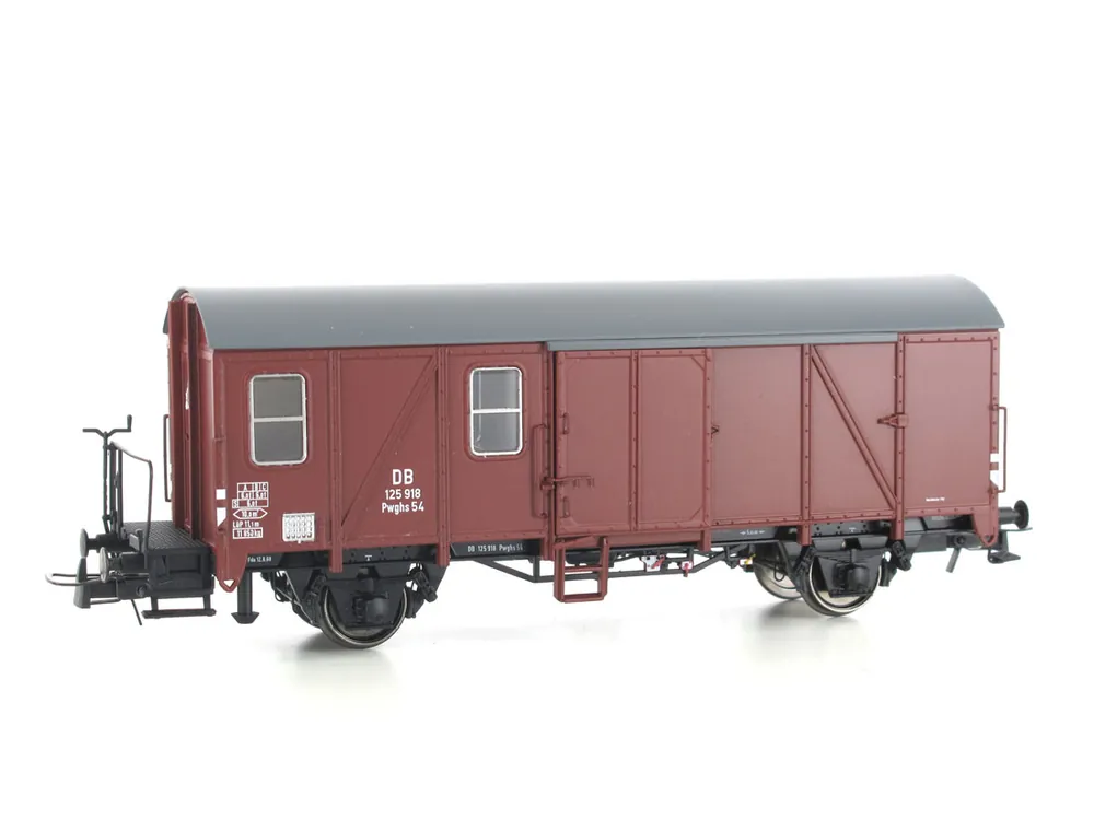Modellbahn Union MU-H0-G55012 Güterwagen Begleitwagen Pwghs 54 DB 125501 Spur H0 Handgefertigt