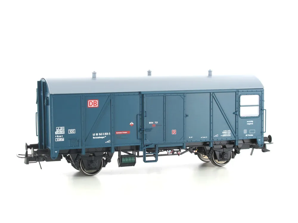 Exklusiv Modellbahn Union MU-H0-G55018 Güterwagen Pwghs Werkstattwagen 613 DB Bahnbaugruppe 9455859-5 Spur H0