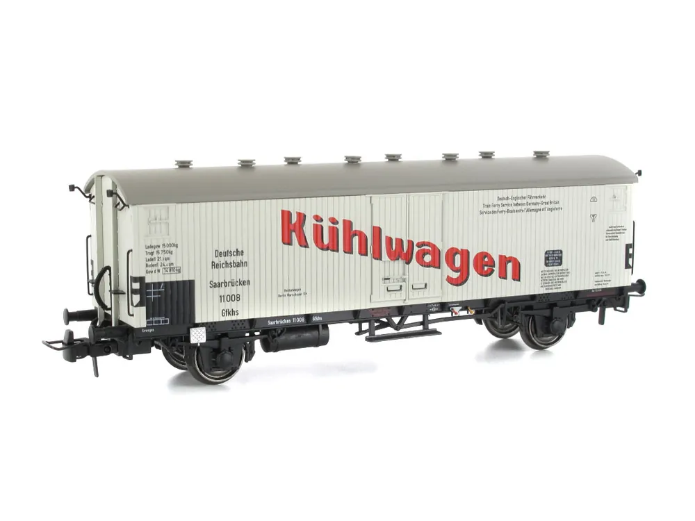 Modellbahn Union MU-H0-G56002 Güterwagen Kühlwagen Gfkhs Saarbrücken DRG 11008 H0 Bestseller