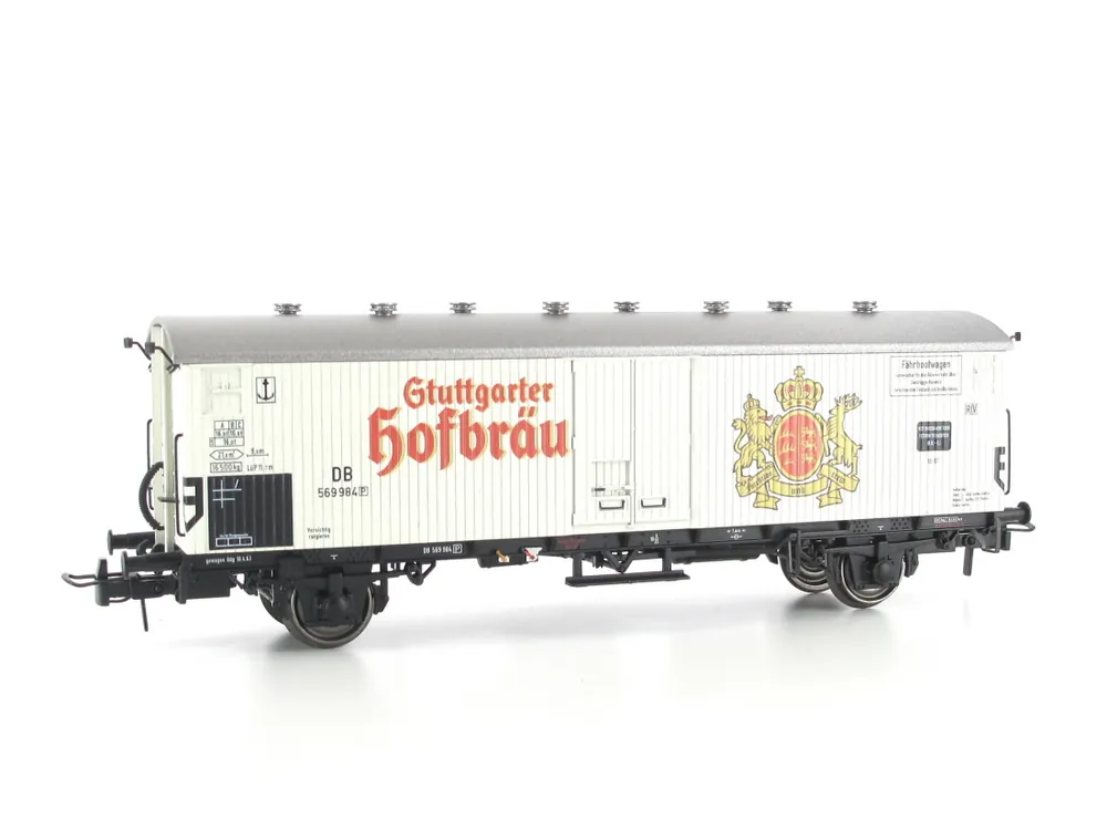 Im Trend Modellbahn Union MU-H0-G56030 Güterwagen Kühlwagen Tbnhs 30 DB 569984 Stuttgarter Hofbräu Spur H0