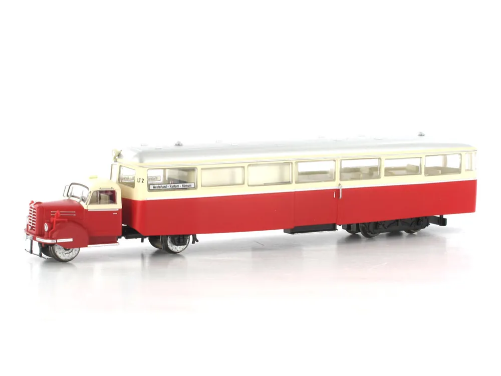 Modellbahn Union MU-H0-T11502 Schienenbus Borgward Sylter Inselbahn LT2 AC Digital Billig