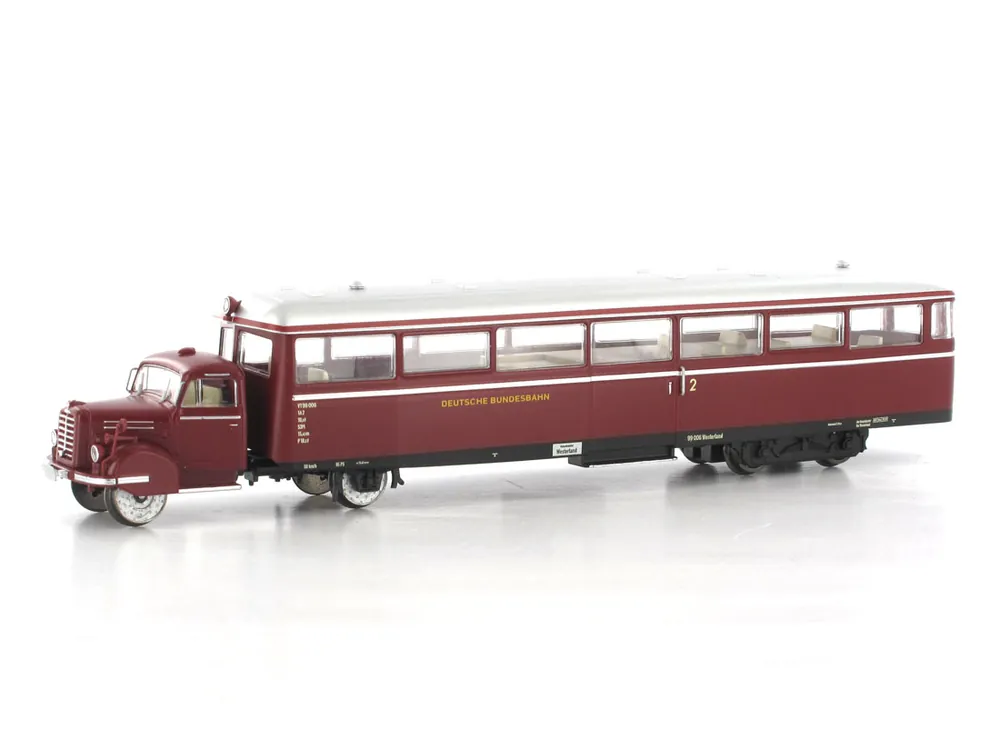Nur Für Kurze Zeit Modellbahn Union MU-H0-T11506 Schienenbus Borgward Sylter Inselbahn LT6 DB AC Digital