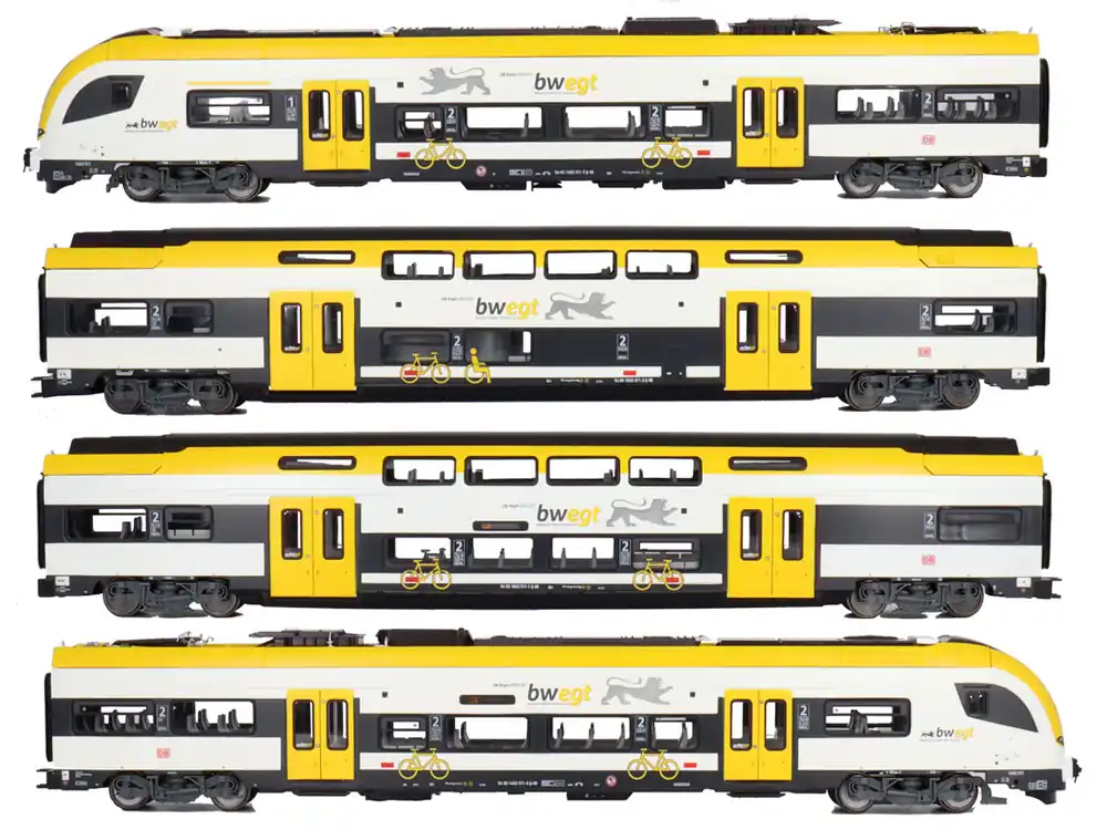 Großhandel Modellbahn Union MU-H0-T46258 Elektrotriebzug Desiro HC BR 1462 DB bwegt AC Digital H0