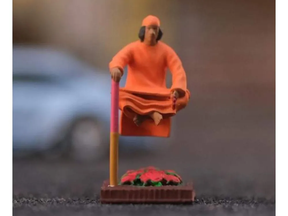 Kostenloser Versand MU-H0-W92168A H0 Figur Schwebender Straßenkünslter